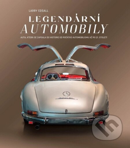 Kniha: Legendární automobily (Larry Edsall). Pangea, 2026 Kniha: Legendární automobily (Larry Edsall). Pangea, 2026