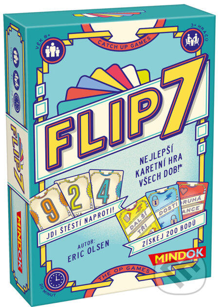 Spoločenská hra: Flip 7 CZ (Mindok). Mindok Spoločenská hra: Flip 7 CZ (Mindok). Mindok