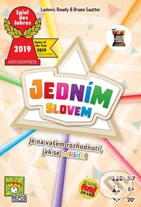 Společenská hra: Jedním slovem (Asmodée Édition LLC). Asmodée Édition LLC, 2019 Společenská hra: Jedním slovem (Asmodée Édition LLC). Asmodée Édition LLC, 2019