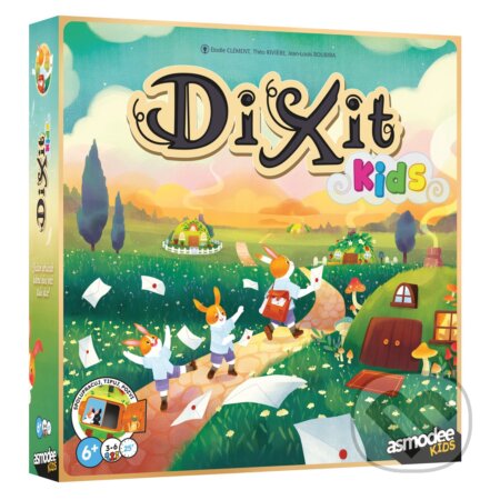 Společenská hra: Dixit Kids (Asmodée Édition LLC). Asmodée Édition LLC, 2026 Společenská hra: Dixit Kids (Asmodée Édition LLC). Asmodée Édition LLC, 2026