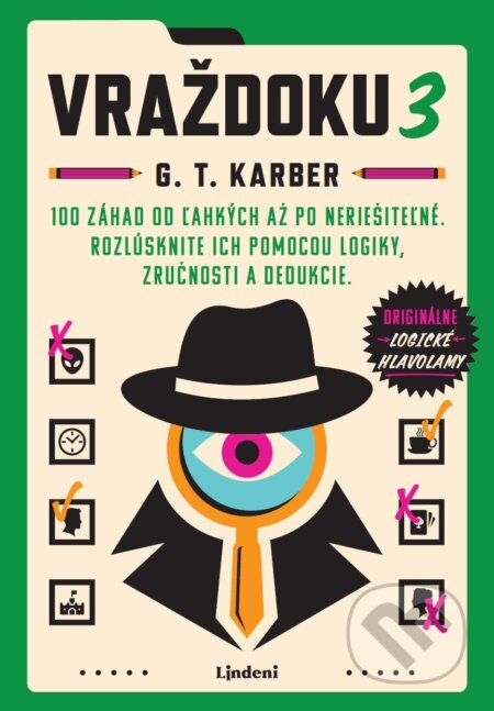 Kniha: Vraždoku 3 (G.T. Karber). Lindeni, 2026 Kniha: Vraždoku 3 (G.T. Karber). Lindeni, 2026