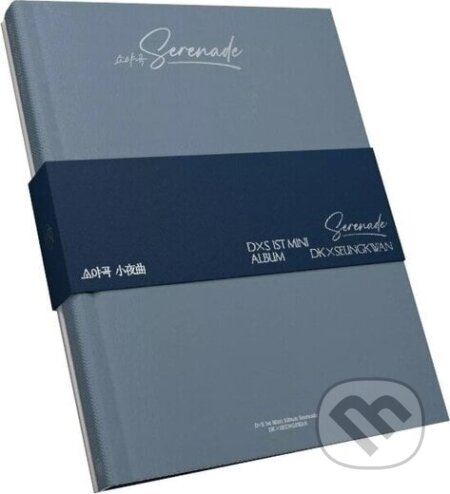 Hudobné CD: DXS (Seventeen): DXS 1st Mini Album Serenade (Blue Ver.) (Universal Music). Universal Music, 2026 Hudobné CD: DXS (Seventeen): DXS 1st Mini Album Serenade (Blue Ver.) (Universal Music). Universal Music, 2026