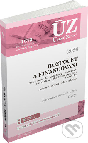 Kniha: ÚZ 1673 Rozpočet a financování (Sagit). Sagit, 2026 Kniha: ÚZ 1673 Rozpočet a financování (Sagit). Sagit, 2026