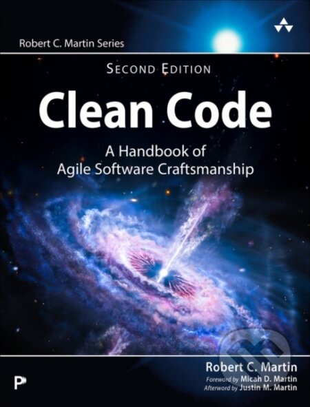 Kniha: Clean Code (Robert Martin). Pearson, 2025 Kniha: Clean Code (Robert Martin). Pearson, 2025