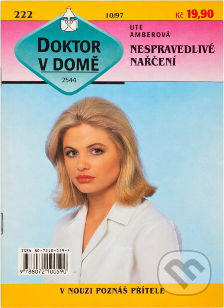 Kniha: Nespravedlivé nařčení (Ute Amber). , 1997 Kniha: Nespravedlivé nařčení (Ute Amber). , 1997