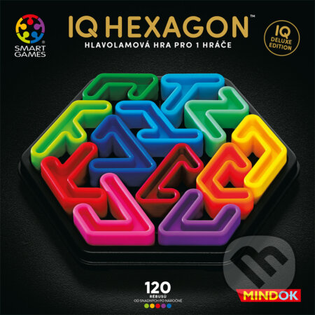 Společenská hra: IQ Deluxe Hexagon (Mindok). Mindok, 2026 Společenská hra: IQ Deluxe Hexagon (Mindok). Mindok, 2026