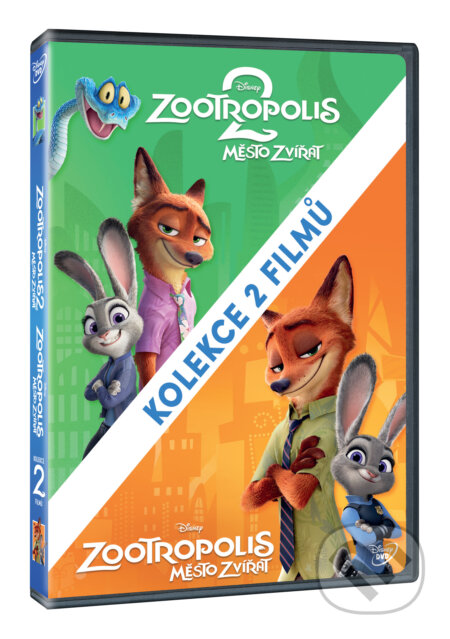 Film: Zootropolis: Město zvířat kolekce 1.+2. kolekce 2DVD (Magicbox) (DVD). Magicbox, 2026 Film: Zootropolis: Město zvířat kolekce 1.+2. kolekce 2DVD (Magicbox) (DVD). Magicbox, 2026