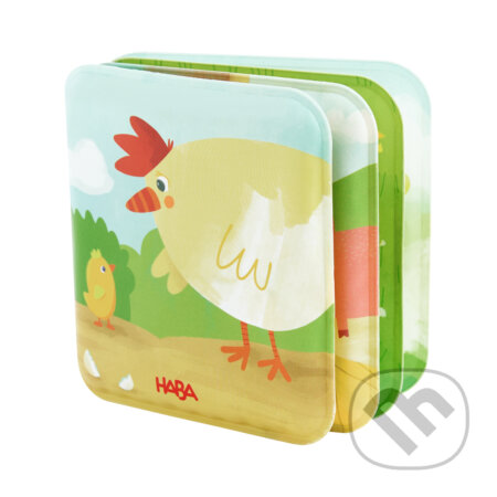 Společenská hra: Kniha do vane Gazdovský dvor mini (Haba). Haba, 2026 Společenská hra: Kniha do vane Gazdovský dvor mini (Haba). Haba, 2026