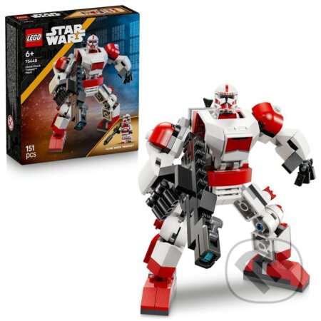 Společenská hra: LEGO® Star Wars™ 75448 Robotický oblek klonového šokového vojaka (LEGO). LEGO, 2026 Společenská hra: LEGO® Star Wars™ 75448 Robotický oblek klonového šokového vojaka (LEGO). LEGO, 2026