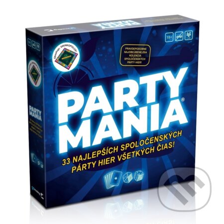 Spoločenská hra: Hra Partymania Standard Drinking SK (Trefl). Trefl, 2026 Spoločenská hra: Hra Partymania Standard Drinking SK (Trefl). Trefl, 2026