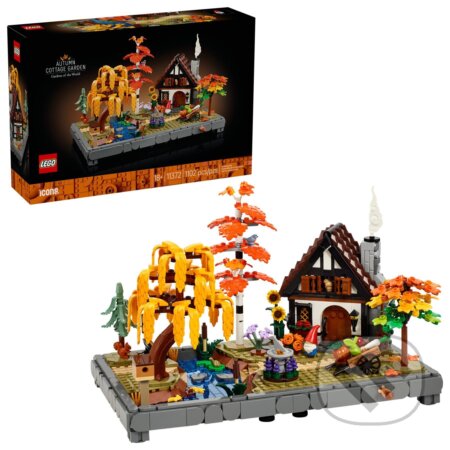 Společenská hra: LEGO® Icons 11372 Chata a jesenná záhrada (LEGO). LEGO, 2026 Společenská hra: LEGO® Icons 11372 Chata a jesenná záhrada (LEGO). LEGO, 2026