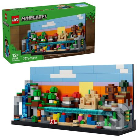 Společenská hra: LEGO® Minecraft™ 21589 Mini biómy (LEGO). LEGO, 2026 Společenská hra: LEGO® Minecraft™ 21589 Mini biómy (LEGO). LEGO, 2026