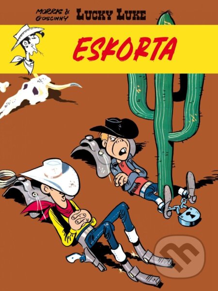 Kniha: Lucky Luke: Eskorta (René Goscinny). Crew, 2026 Kniha: Lucky Luke: Eskorta (René Goscinny). Crew, 2026