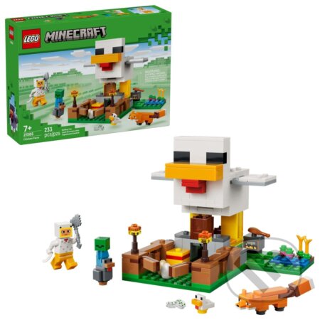 Společenská hra: LEGO® Minecraft™ 21585 Slepačia farma (LEGO). LEGO Společenská hra: LEGO® Minecraft™ 21585 Slepačia farma (LEGO). LEGO
