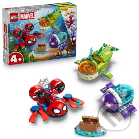 Společenská hra: LEGO® Marvel 11207 Spidey: Podmorské vozidlá (LEGO). LEGO Společenská hra: LEGO® Marvel 11207 Spidey: Podmorské vozidlá (LEGO). LEGO