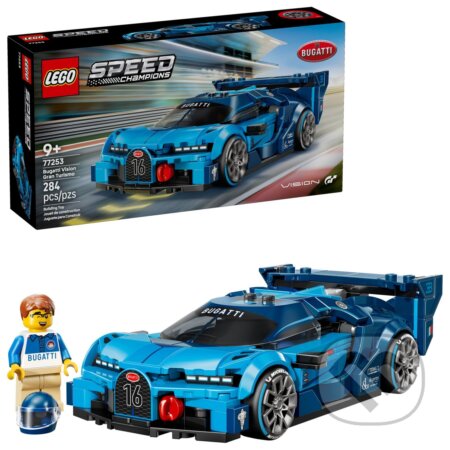 Společenská hra: LEGO® Speed Champions 77253 Hyperšportové auto Bugatti Vision GT (LEGO). LEGO Společenská hra: LEGO® Speed Champions 77253 Hyperšportové auto Bugatti Vision GT (LEGO). LEGO