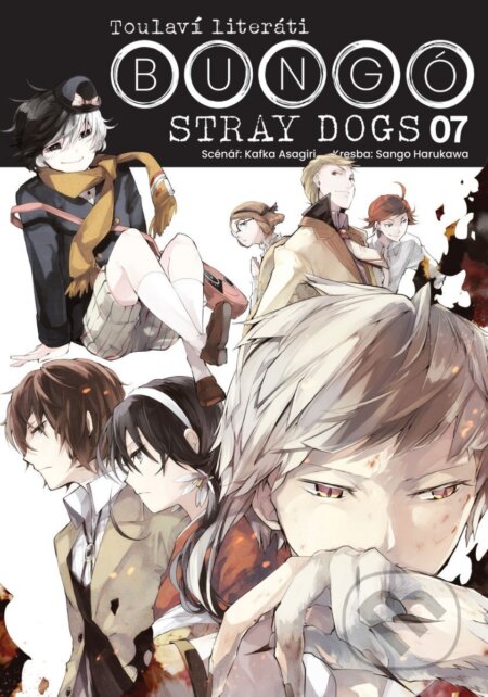 Kniha: Bungó Stray Dogs - Toulaví literáti 7 (Kafka Asagiri). Crew, 2026 Kniha: Bungó Stray Dogs - Toulaví literáti 7 (Kafka Asagiri). Crew, 2026
