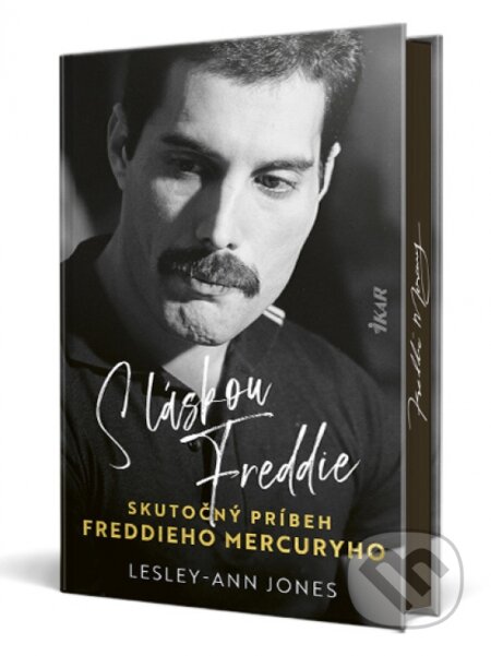 Kniha: S láskou Freddie (Lesley-Ann Jones). Ikar, 2026 Kniha: S láskou Freddie (Lesley-Ann Jones). Ikar, 2026