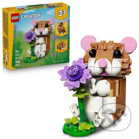 Společenská hra: LEGO® Creator 3 v 1 31376 Roztomilý škrečok s kvetinou (LEGO). LEGO Společenská hra: LEGO® Creator 3 v 1 31376 Roztomilý škrečok s kvetinou (LEGO). LEGO
