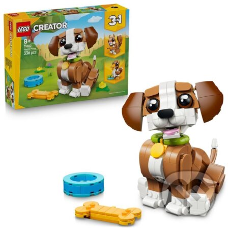 Společenská hra: LEGO® Creator 3 v 1 31382 Roztomilé zvieratká: Hravé šteniatko (LEGO). LEGO Společenská hra: LEGO® Creator 3 v 1 31382 Roztomilé zvieratká: Hravé šteniatko (LEGO). LEGO
