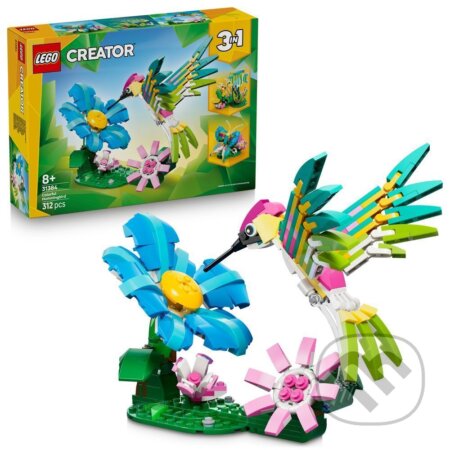 Spoločenská hra: LEGO® Creator 3 v 1 31384 Divoké zvieratá: Farebný kolibrík (LEGO). LEGO Spoločenská hra: LEGO® Creator 3 v 1 31384 Divoké zvieratá: Farebný kolibrík (LEGO). LEGO