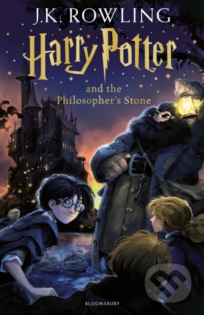 Kniha: Harry Potter and the Philosopher's Stone (J.K. Rowling). Bloomsbury, 1997 Kniha: Harry Potter and the Philosopher's Stone (J.K. Rowling). Bloomsbury, 1997