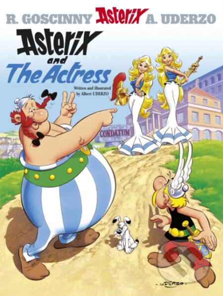 Kniha: Asterix and The Actress (René Goscinny). Orion, 2002 Kniha: Asterix and The Actress (René Goscinny). Orion, 2002