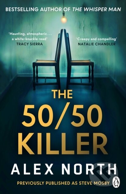 Kniha: The 50/50 Killer (Alex North). Penguin Books, 2026 Kniha: The 50/50 Killer (Alex North). Penguin Books, 2026