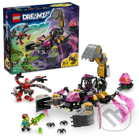 Spoločenská hra: LEGO® DREAMZzz™ 71513 Škorpiónie rýpadlo z nočných môr (LEGO). LEGO Spoločenská hra: LEGO® DREAMZzz™ 71513 Škorpiónie rýpadlo z nočných môr (LEGO). LEGO