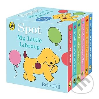 Kniha: Spot: My Little Library (Eric Hill). Penguin Random House Childrens UK, 2026 Kniha: Spot: My Little Library (Eric Hill). Penguin Random House Childrens UK, 2026