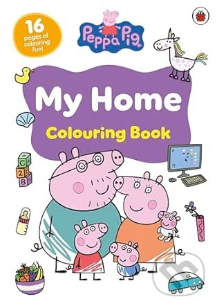 Kniha: Peppa Pig: My Home Colouring Book (Peppa Pig). Penguin Random House Childrens UK, 2026 Kniha: Peppa Pig: My Home Colouring Book (Peppa Pig). Penguin Random House Childrens UK, 2026