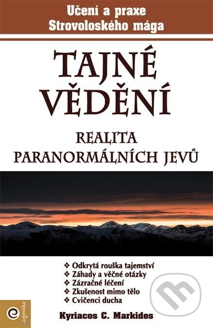 Kniha: Tajné vědení (Kyriacos C. Markides). Eugenika, 2026 Kniha: Tajné vědení (Kyriacos C. Markides). Eugenika, 2026