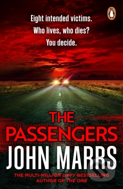 Kniha: The Passengers (John Marrs). Cornerstone, 2026 Kniha: The Passengers (John Marrs). Cornerstone, 2026