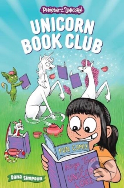 Kniha: Unicorn Book Club (Dana Simpson). Andrews McMeel, 2025 Kniha: Unicorn Book Club (Dana Simpson). Andrews McMeel, 2025