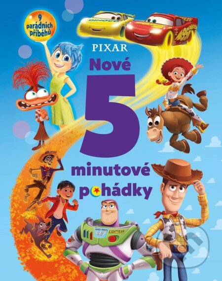 Kniha: Pixar: Nové 5minutové pohádky (Autorský kolektiv). Alicanto, 2026 Kniha: Pixar: Nové 5minutové pohádky (Autorský kolektiv). Alicanto, 2026