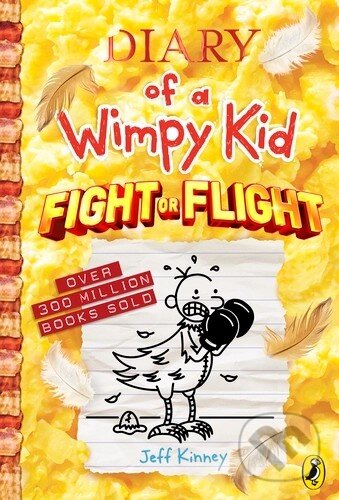 Kniha: Diary of a Wimpy Kid: Fight or Flight (Jeff Kinney). Penguin Books, 2026 Kniha: Diary of a Wimpy Kid: Fight or Flight (Jeff Kinney). Penguin Books, 2026