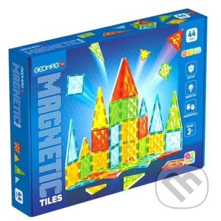 Puzzle: Geomag Magnetic Tiles (44 dílků) (Geomag). Geomag, 2026 Puzzle: Geomag Magnetic Tiles (44 dílků) (Geomag). Geomag, 2026