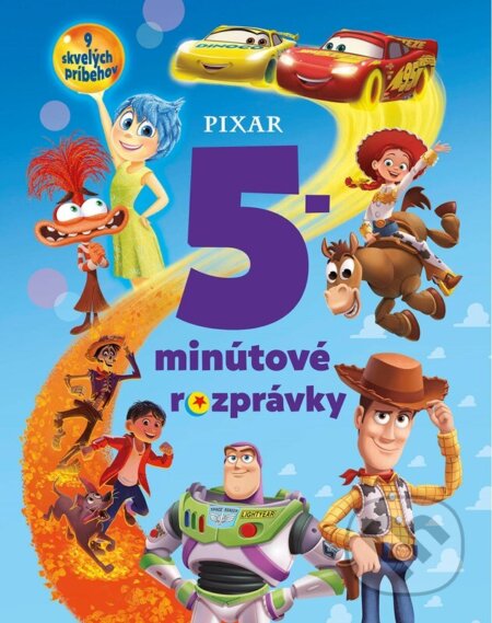 Kniha: Pixar: Nové 5-minútové rozprávky (Autorský kolektiv). Alicanto, 2026 Kniha: Pixar: Nové 5-minútové rozprávky (Autorský kolektiv). Alicanto, 2026