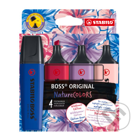 Zvýrazňovač - STABILO BOSS ORIGINAL NatureCOLORS Wildflower (STABILO). STABILO, 2026 Zvýrazňovač - STABILO BOSS ORIGINAL NatureCOLORS Wildflower (STABILO). STABILO, 2026