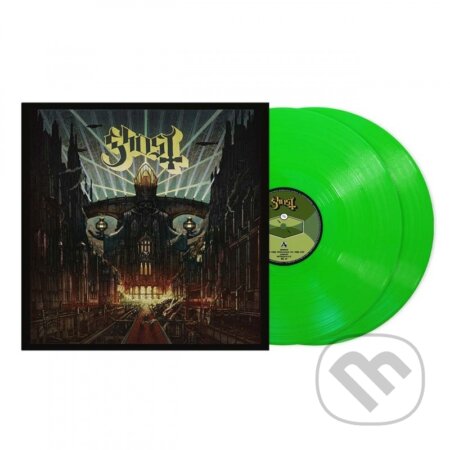 Hudební CD: Ghost: Meliora Deluxe (Colored Vinyl, Neon Green) (Universal Music). Universal Music, 2025 Hudební CD: Ghost: Meliora Deluxe (Colored Vinyl, Neon Green) (Universal Music). Universal Music, 2025