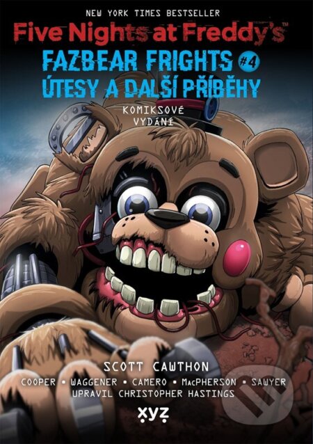 Kniha: Five Nights at Freddy's: Fazbear Frights: Útesy a další příběhy (grafický román) (Scott Cawthon). XYZ, 2026 Kniha: Five Nights at Freddy's: Fazbear Frights: Útesy a další příběhy (grafický román) (Scott Cawthon). XYZ, 2026