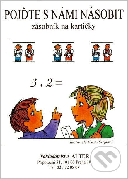 Kniha: Pojďte s námi násobit - Zásobník na kartičky (-). Alter Kniha: Pojďte s námi násobit - Zásobník na kartičky (-). Alter