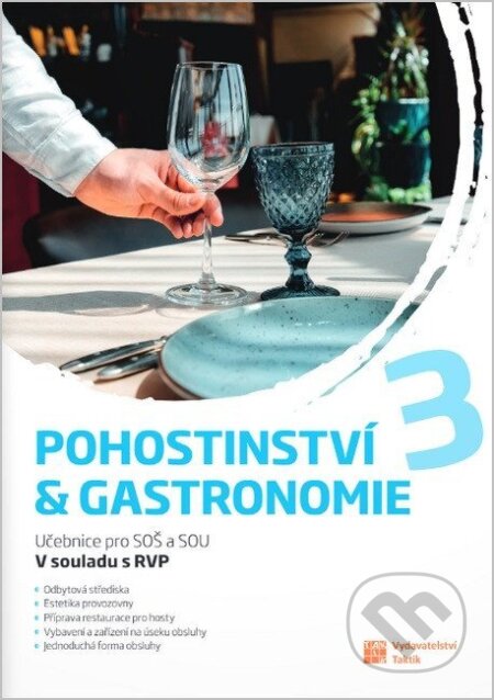 Kniha: Pohostinství gastronomie 3 (Taktik). Taktik, 2026 Kniha: Pohostinství gastronomie 3 (Taktik). Taktik, 2026