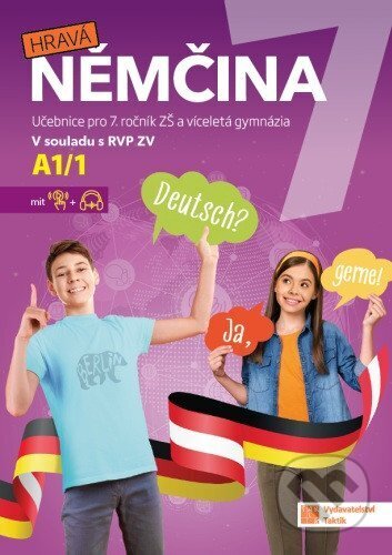 Kniha: Hravá němčina 7 - učebnice (-). Taktik, 2026 Kniha: Hravá němčina 7 - učebnice (-). Taktik, 2026