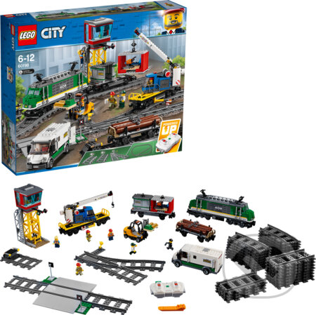 Spoločenská hra: LEGO City 60198 Nákladný vlak (LEGO). LEGO, 2018 Spoločenská hra: LEGO City 60198 Nákladný vlak (LEGO). LEGO, 2018