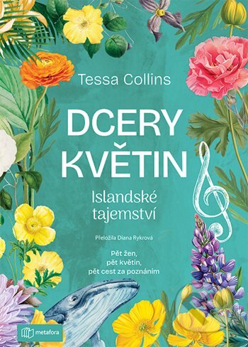 Kniha: Dcery květin: Islandské tajemství (Tessa Collins). Metafora, 2026 Kniha: Dcery květin: Islandské tajemství (Tessa Collins). Metafora, 2026
