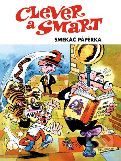 Kniha: Clever a Smart: Smekáč Pápěrka (Francisco Ibánez). Crew, 2026 Kniha: Clever a Smart: Smekáč Pápěrka (Francisco Ibánez). Crew, 2026