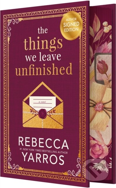 Kniha: Things We Leave Unfinished (SIGNED) (Rebecca Yarros). , 2026 Kniha: Things We Leave Unfinished (SIGNED) (Rebecca Yarros). , 2026