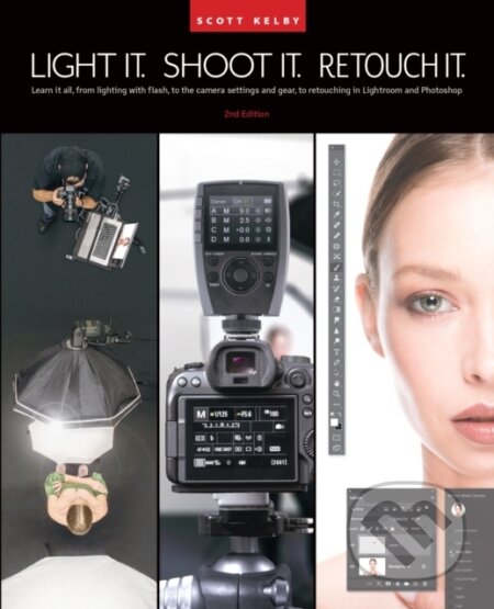 Kniha: Light It, Shoot It, Retouch It (Scott Kelby). Rocky Nook, 2023 Kniha: Light It, Shoot It, Retouch It (Scott Kelby). Rocky Nook, 2023