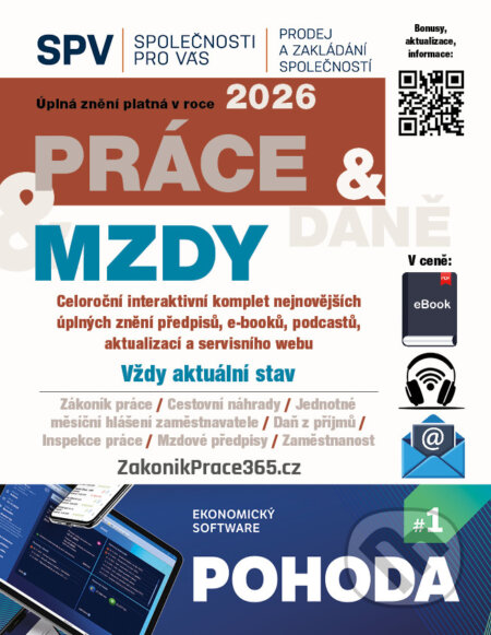 E-kniha: Práce & Mzdy & Daně 2026 (DonauMedia). DonauMedia, 2026 E-kniha: Práce & Mzdy & Daně 2026 (DonauMedia). DonauMedia, 2026